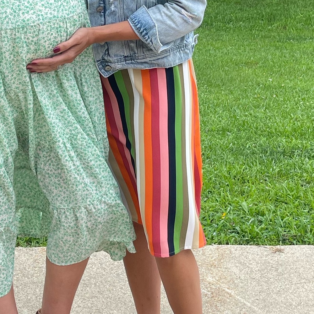 Women’s Multi-Color Dress Skirt